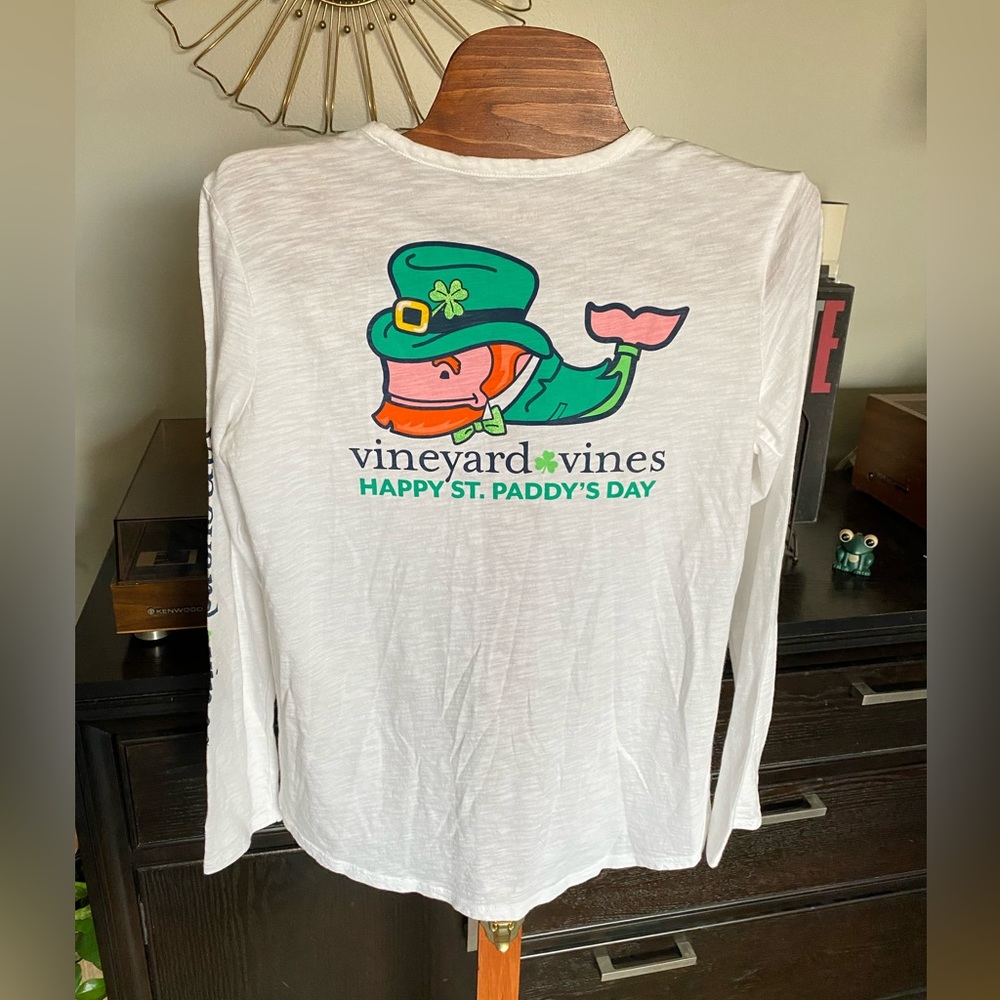 2/$20 Vineyard Vines St. Patrick’s Day Shirt - Picture 2 of 3